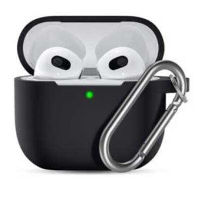 Naked Silicone Case For Airpods 4 (Black)