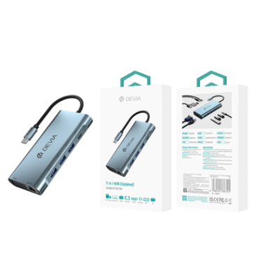 Leopard Series 11 In 1 HUB(updated) (deep gray)