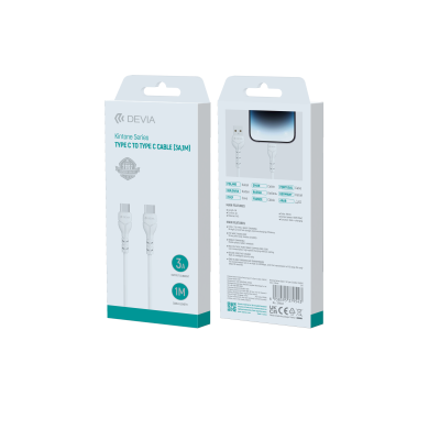 Kintone Series Type-C To Type-C Cable (White)