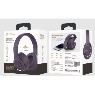 Kintone Series Wireless Headset V2 (Deep purple)