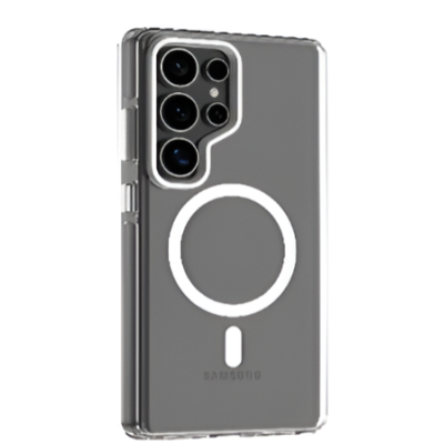 Crystal Series Magnetic Shockproof Case  Samsung S25 Ultra(Clear)