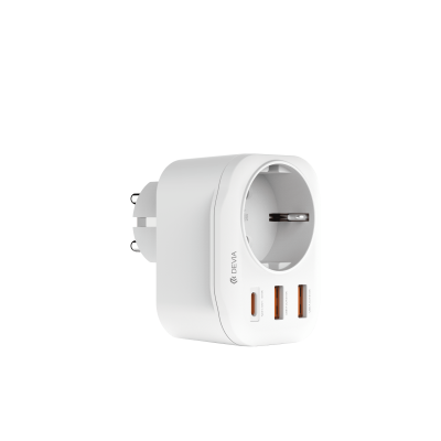 Smart Series 2A+C PD20W Auto Power Socket (EU) (White)