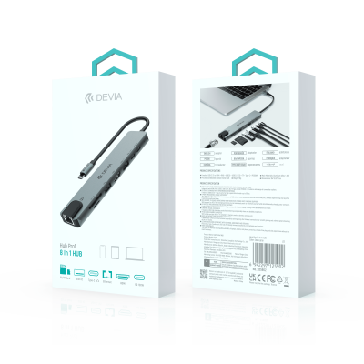 Hub Pro1 8 In 1 Hub (Deep Gray)