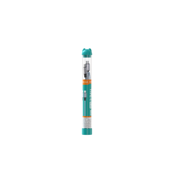 Gracious Series Tube C To C PD60W Fast Cable(1M,3A) (Black)