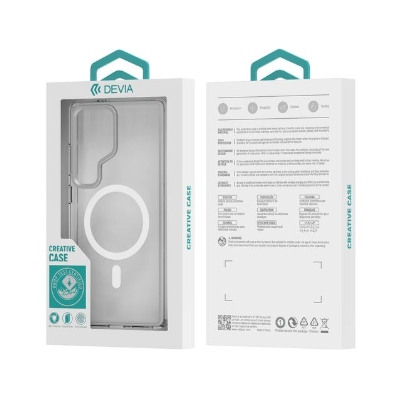 Crystal Series Magnetic Shockproof Case Samsung S25 (Clear)